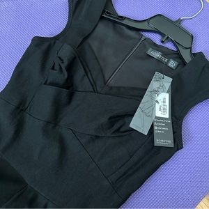 Women’s sleeveless black dress size 4